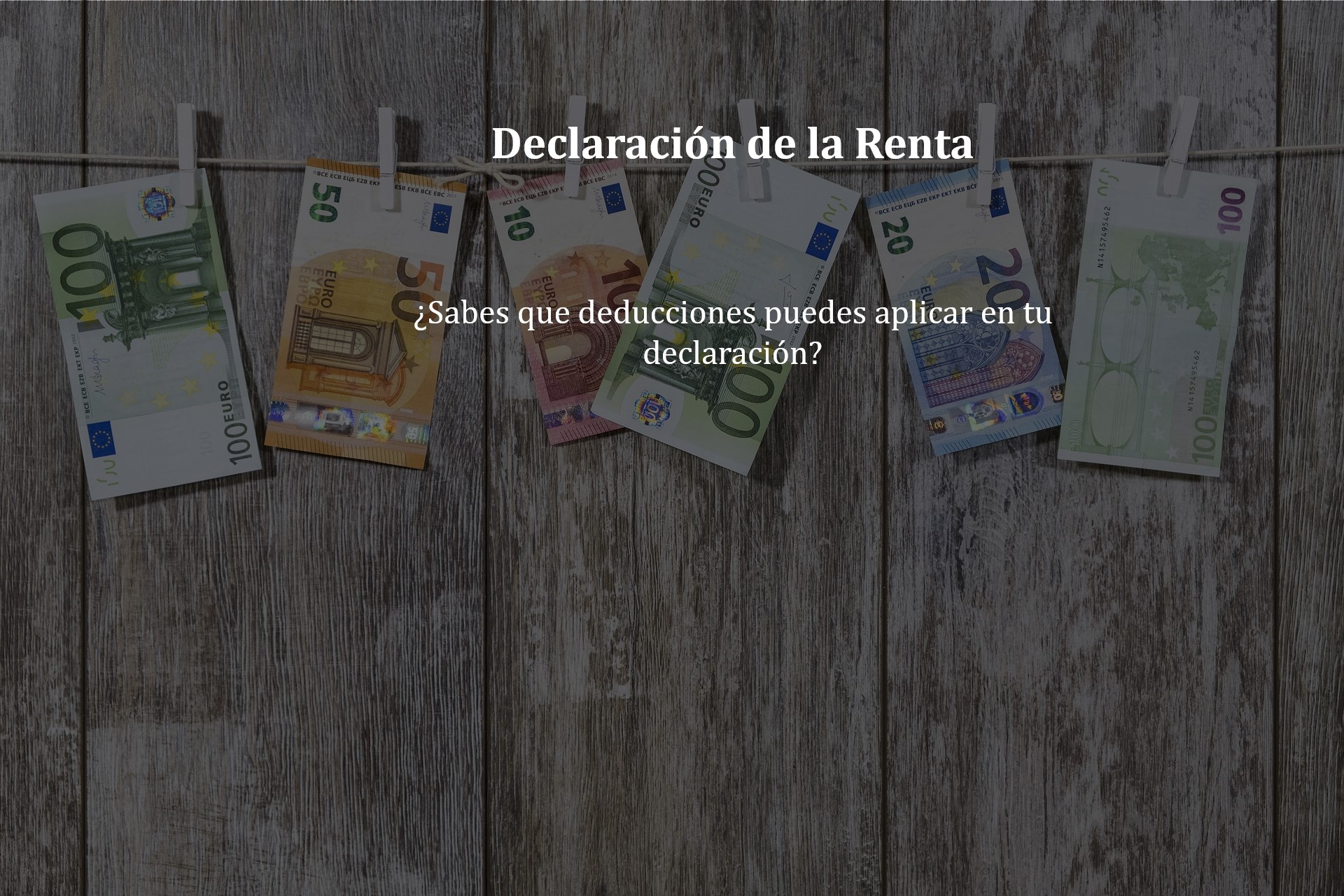 Declaración de la Renta 2018